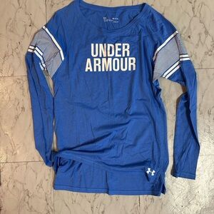 Under Armour Blue Long Sleeve Tee